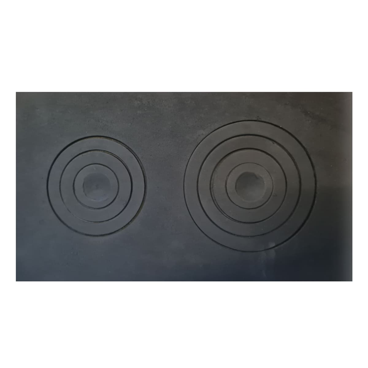 Netedă PLITA FONTA CU DOUA OCHIURI 700x400mm